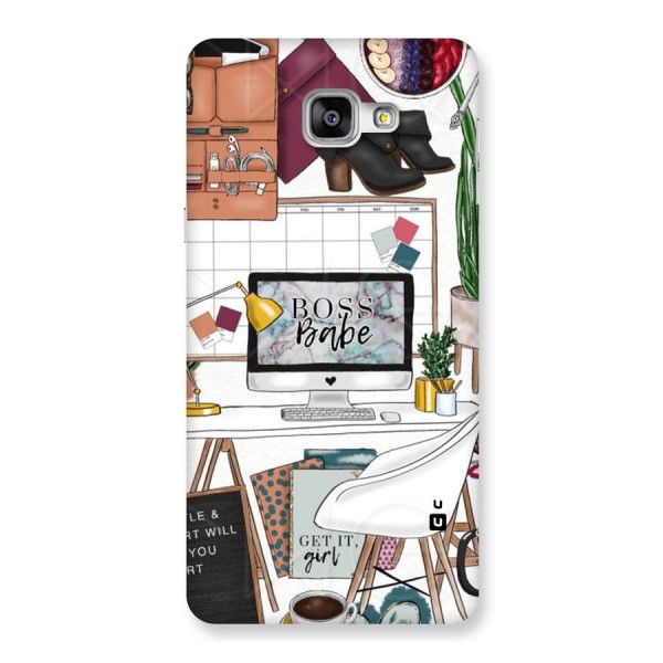 Boss Babe Back Case for Galaxy A9