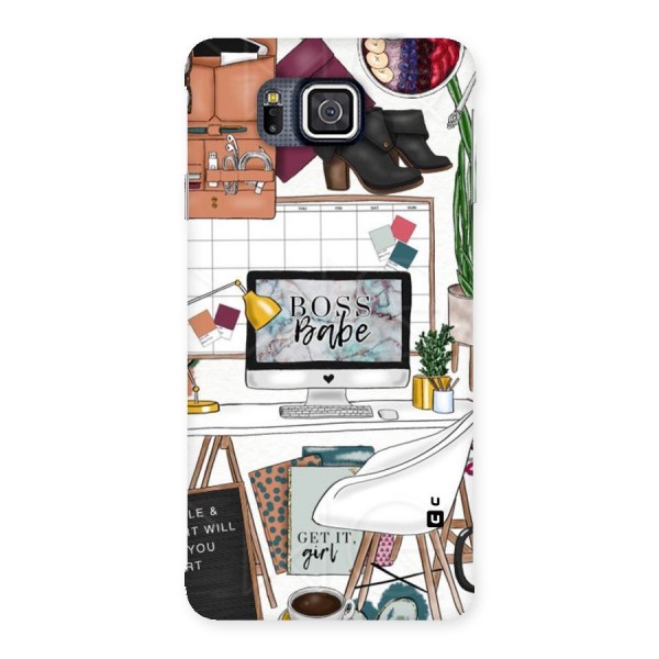 Boss Babe Back Case for Galaxy Alpha