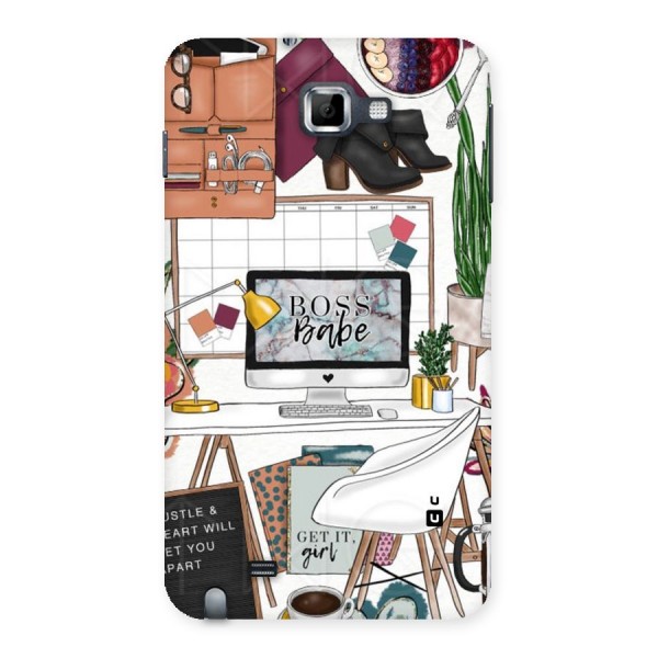 Boss Babe Back Case for Galaxy Note