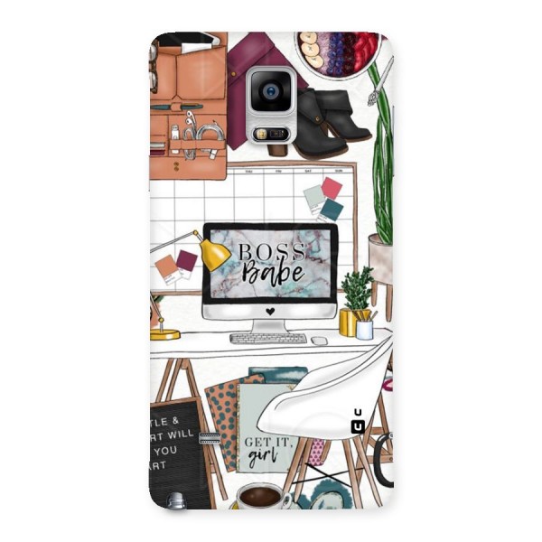 Boss Babe Back Case for Galaxy Note 4