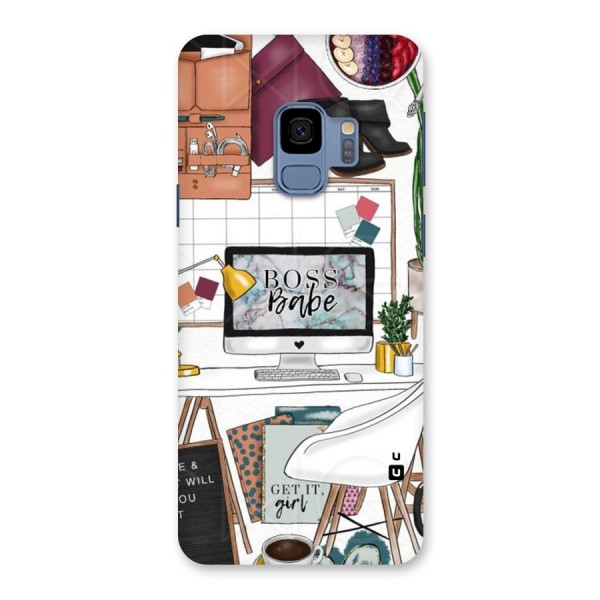 Boss Babe Back Case for Galaxy S9