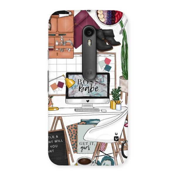 Boss Babe Back Case for Moto G3