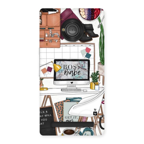 Boss Babe Back Case for Yu Yuphoria