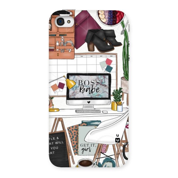 Boss Babe Back Case for iPhone 4 4s