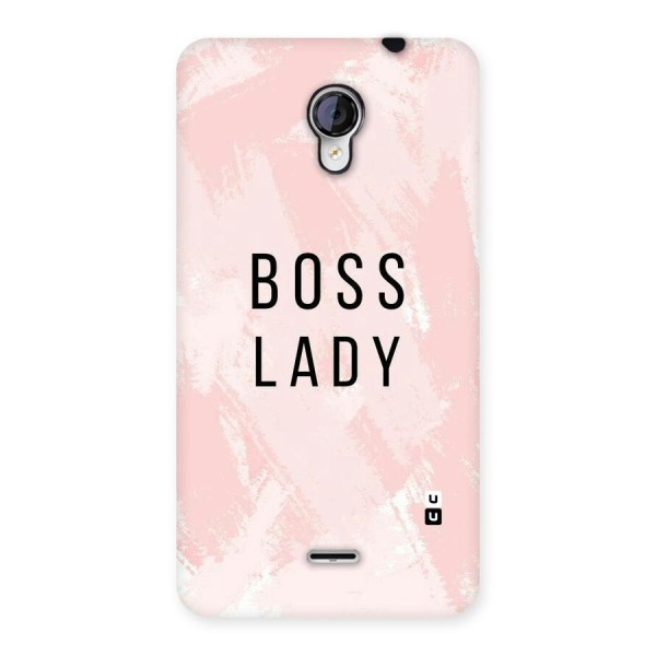 Boss Lady Pink Back Case for Micromax Unite 2 A106