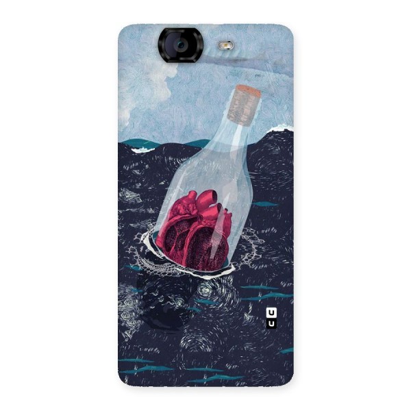 Bottle Heart Back Case for Canvas Knight A350