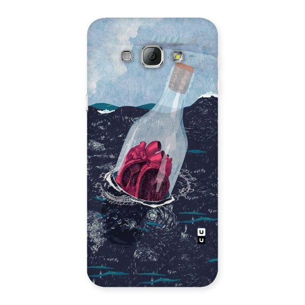 Bottle Heart Back Case for Galaxy A8