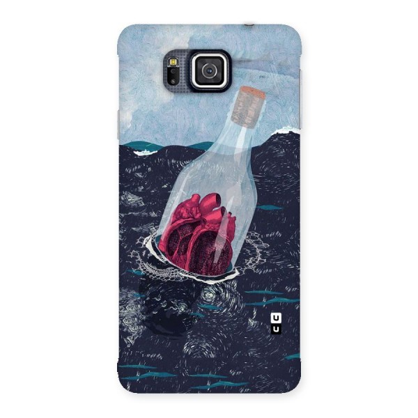 Bottle Heart Back Case for Galaxy Alpha