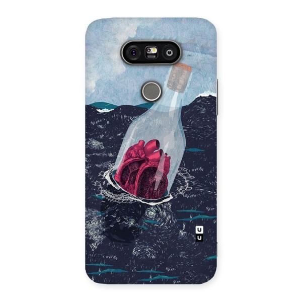 Bottle Heart Back Case for LG G5