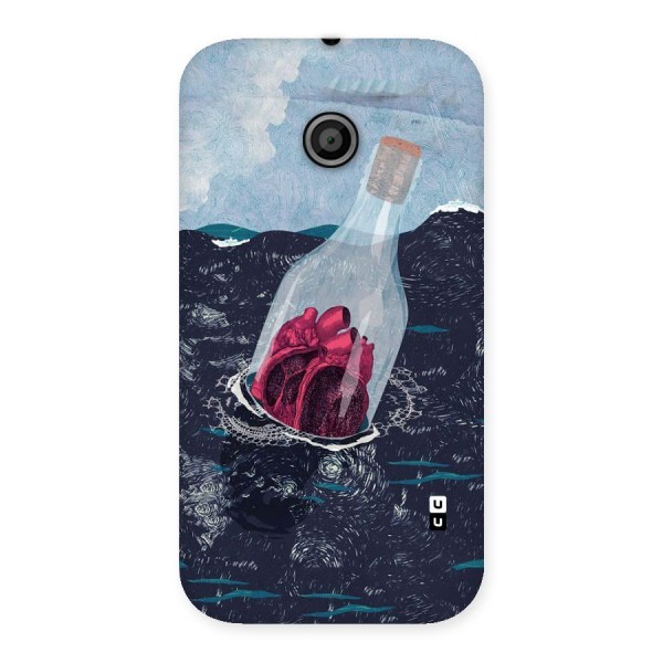 Bottle Heart Back Case for Moto E