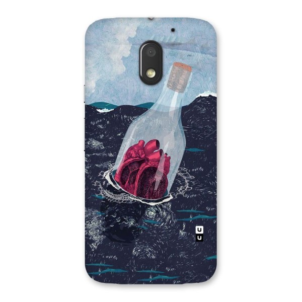 Bottle Heart Back Case for Moto E3 Power