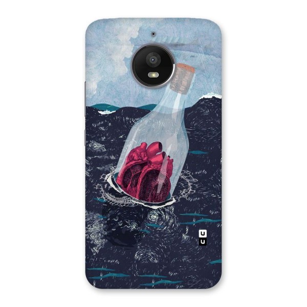 Bottle Heart Back Case for Moto E4 Plus