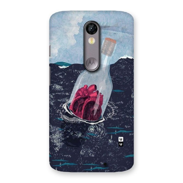 Bottle Heart Back Case for Moto X Force