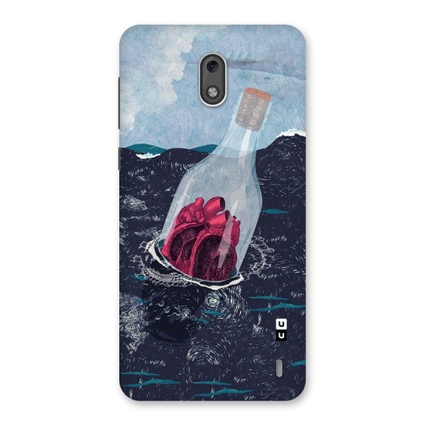 Bottle Heart Back Case for Nokia 2