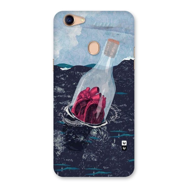 Bottle Heart Back Case for Oppo F5