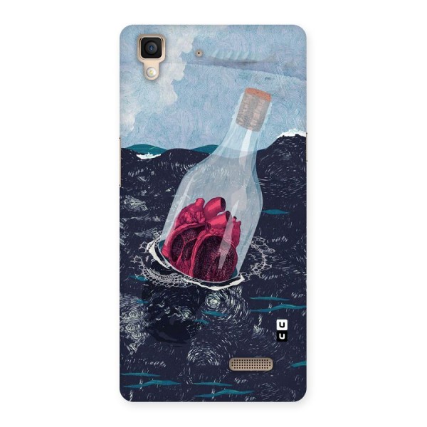 Bottle Heart Back Case for Oppo R7