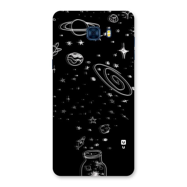 Bottle Of Stars Back Case for Galaxy C7 Pro