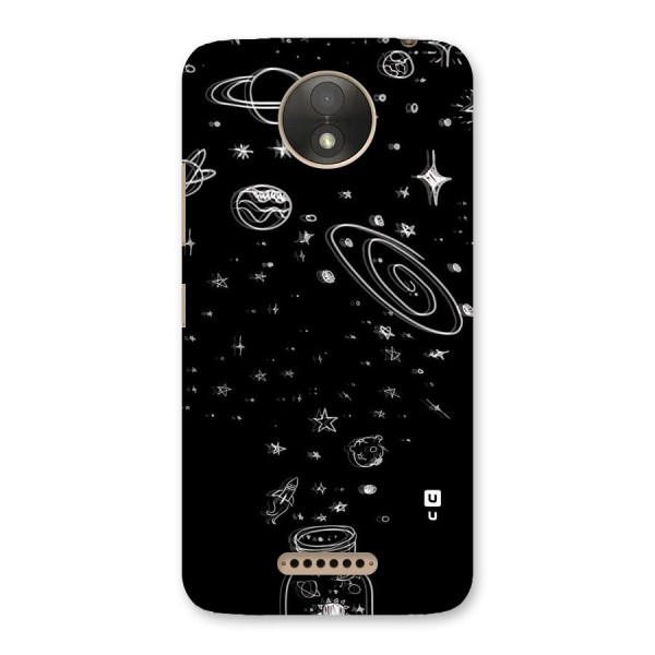 Bottle Of Stars Back Case for Moto C Plus