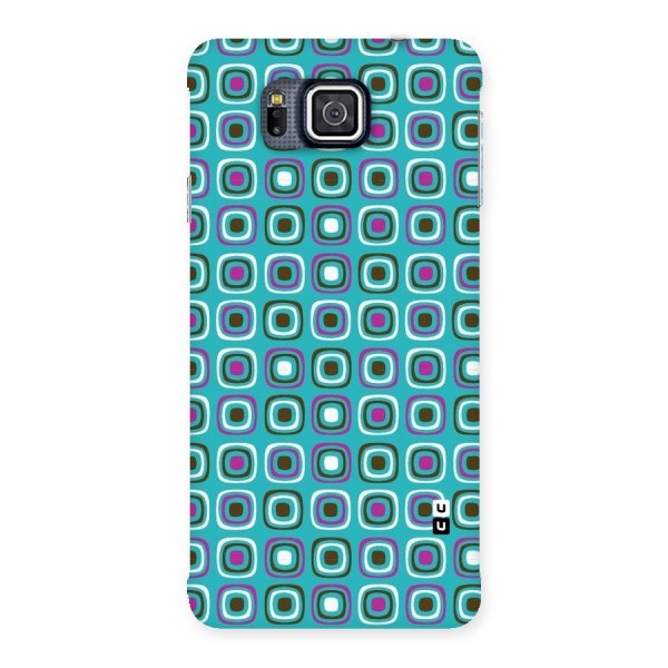 Boxes Tiny Pattern Back Case for Galaxy Alpha