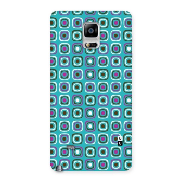 Boxes Tiny Pattern Back Case for Galaxy Note 4