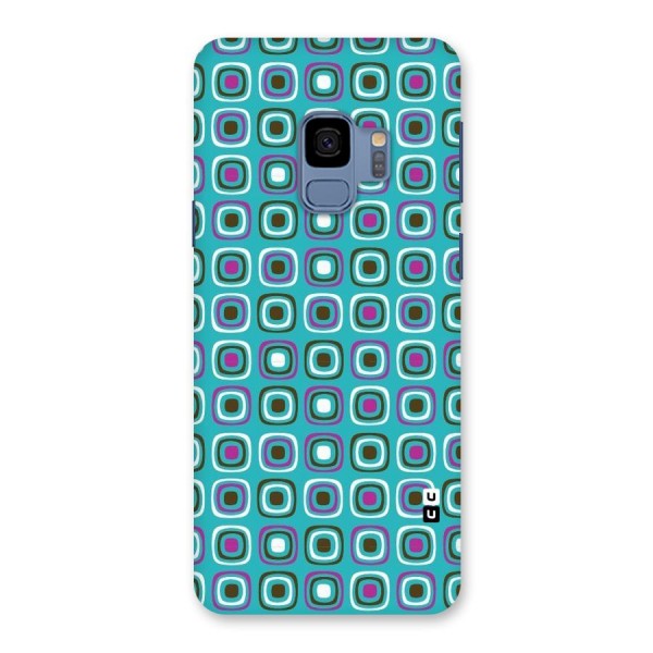 Boxes Tiny Pattern Back Case for Galaxy S9