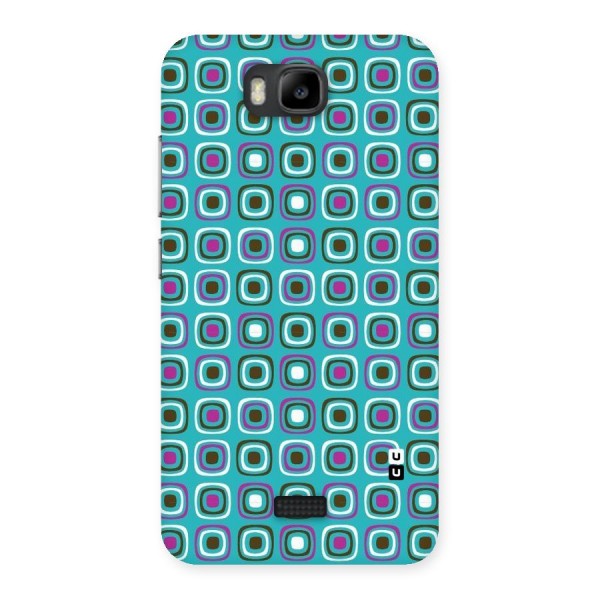 Boxes Tiny Pattern Back Case for Honor Bee