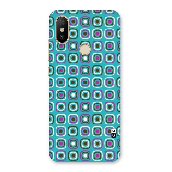 Boxes Tiny Pattern Back Case for Mi A2