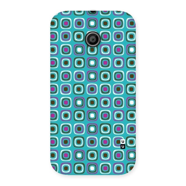 Boxes Tiny Pattern Back Case for Moto E