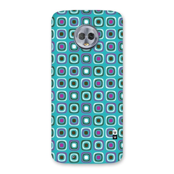 Boxes Tiny Pattern Back Case for Moto G6