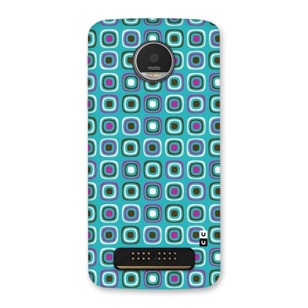 Boxes Tiny Pattern Back Case for Moto Z Play