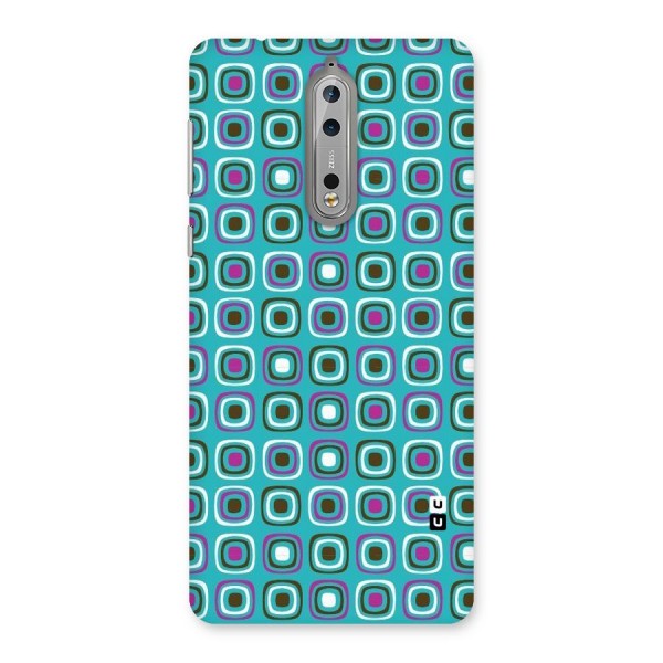 Boxes Tiny Pattern Back Case for Nokia 8