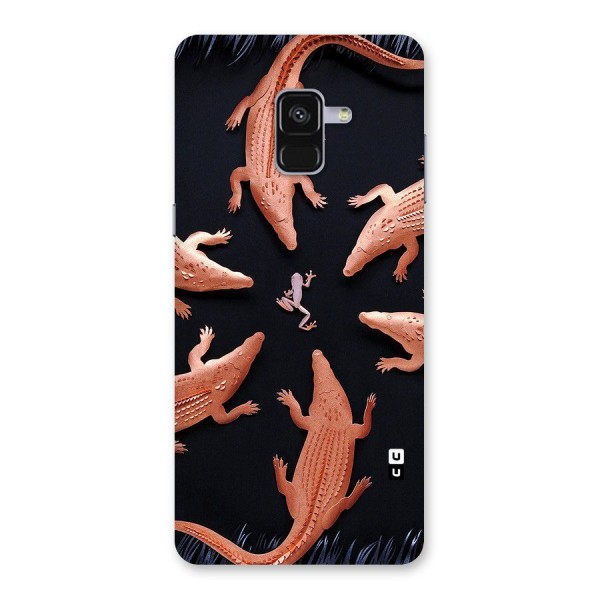 Brave Frog Back Case for Galaxy A8 Plus