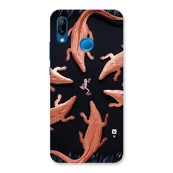 Brave Frog Back Case for Huawei P20 Lite