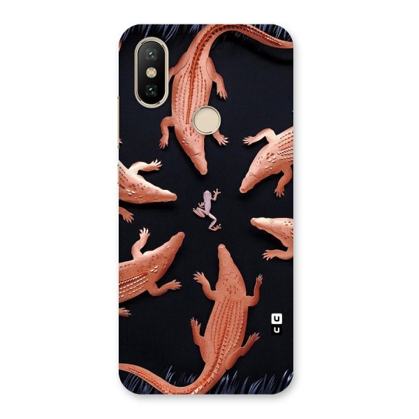 Brave Frog Back Case for Mi A2