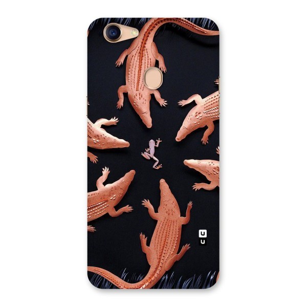 Brave Frog Back Case for Oppo F5