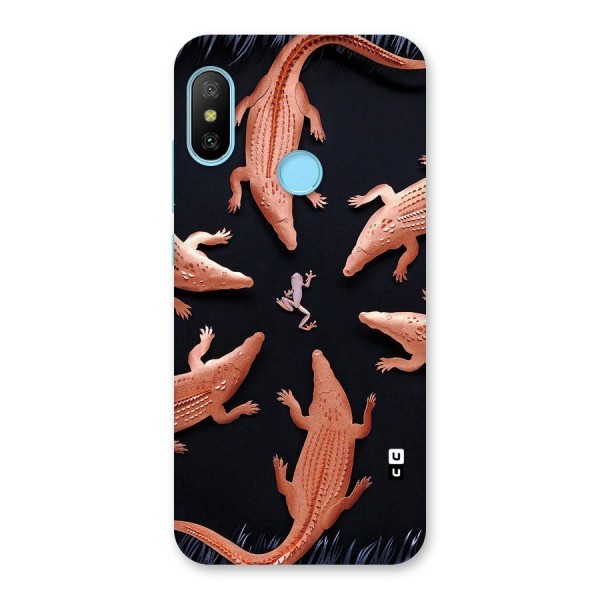 Brave Frog Back Case for Redmi 6 Pro