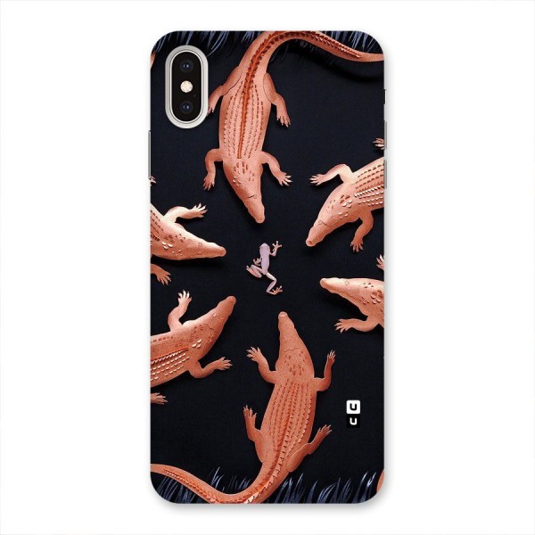 Brave Frog Back Case for iPhone XS Max