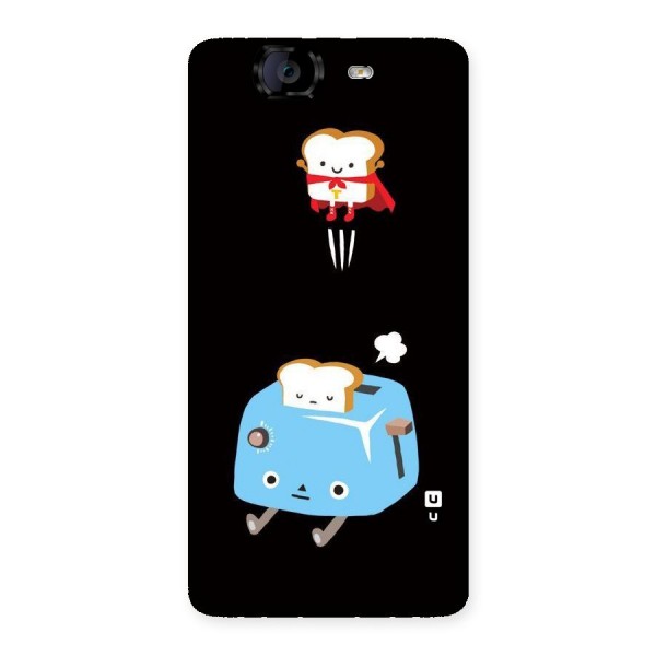 Bread Toast Back Case for Canvas Knight A350