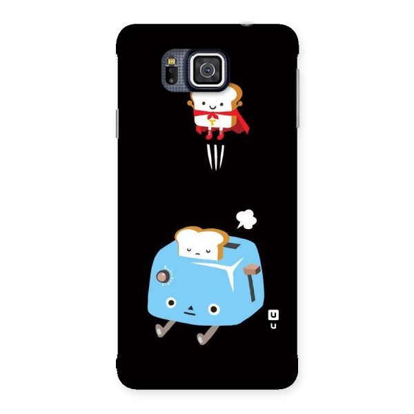 Bread Toast Back Case for Galaxy Alpha