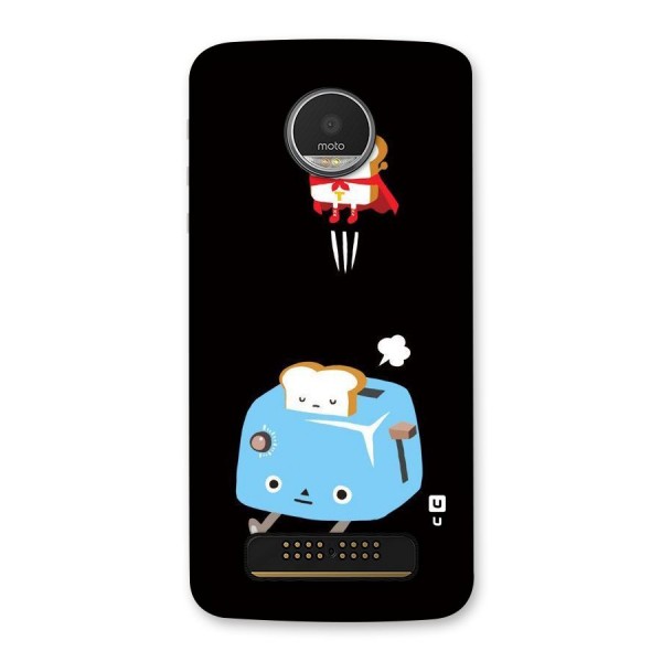 Bread Toast Back Case for Moto Z Play