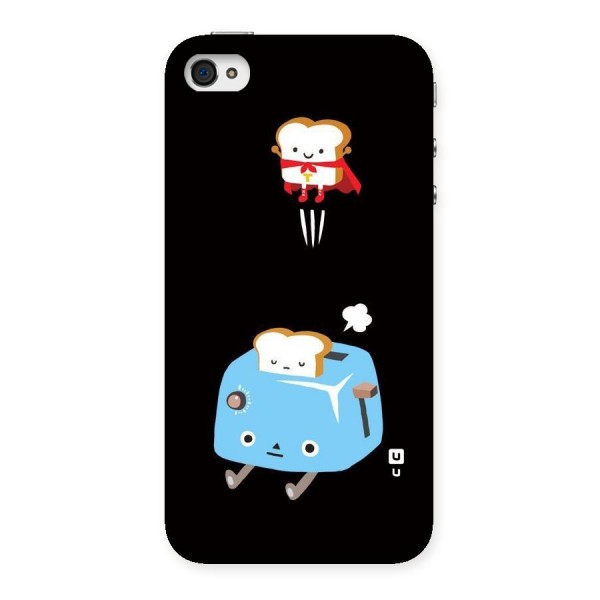 Bread Toast Back Case for iPhone 4 4s