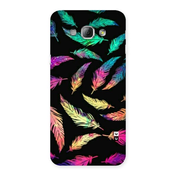 Bright Feathers Back Case for Galaxy A8