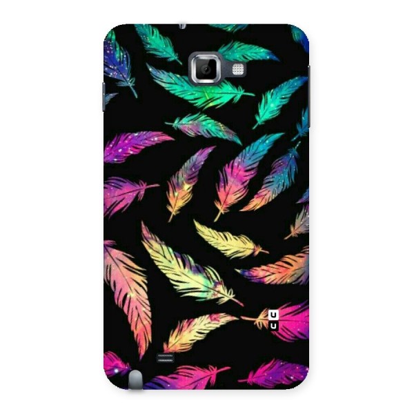 Bright Feathers Back Case for Galaxy Note