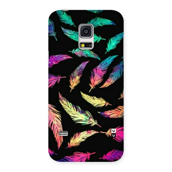 Bright Feathers Back Case for Galaxy S5 Mini