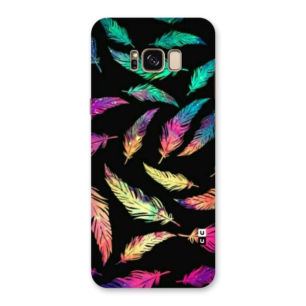 Bright Feathers Back Case for Galaxy S8 Plus