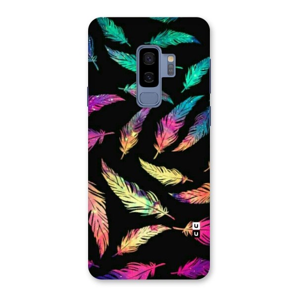 Bright Feathers Back Case for Galaxy S9 Plus