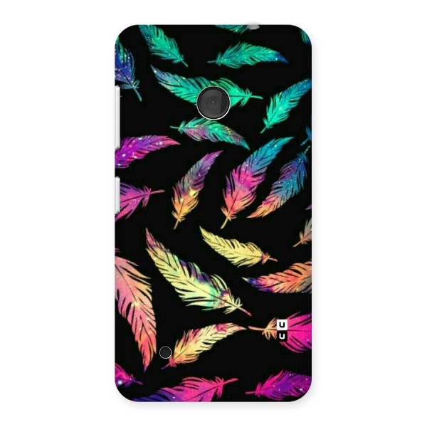 Bright Feathers Back Case for Lumia 530