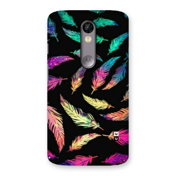 Bright Feathers Back Case for Moto X Force