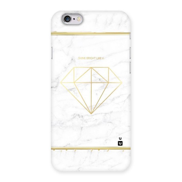 Bright Gold Diamond Back Case for iPhone 6 6S