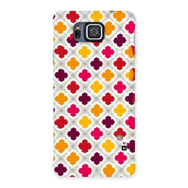 Bright Pattern Back Case for Galaxy Alpha